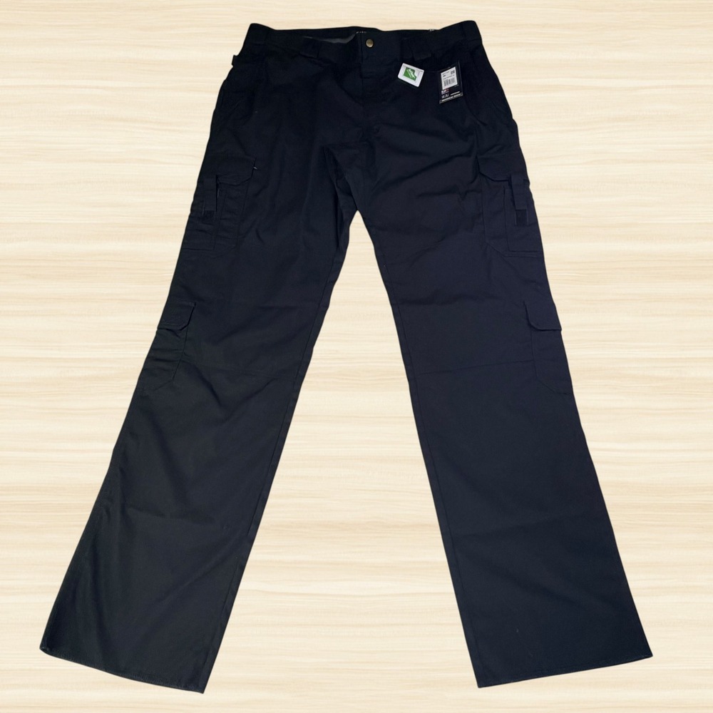 5.11 Tactical Taclite EMS Cargo Pants Black Ripstop Unhemmed 74363LNWT Mens 46
